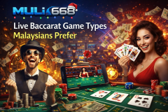 Live Baccarat Game Types Malaysians Prefer - Mulia668 article