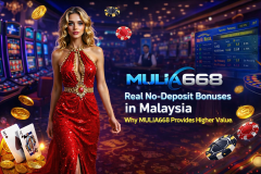Real No-Deposit Bonuses in Malaysia — Why MULIA668 Provides - Maju369 article